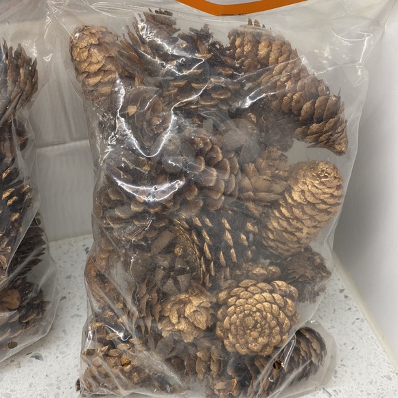 NWT 2 Bags of Pine Cone Vase Fillers - Picture 2 of 4